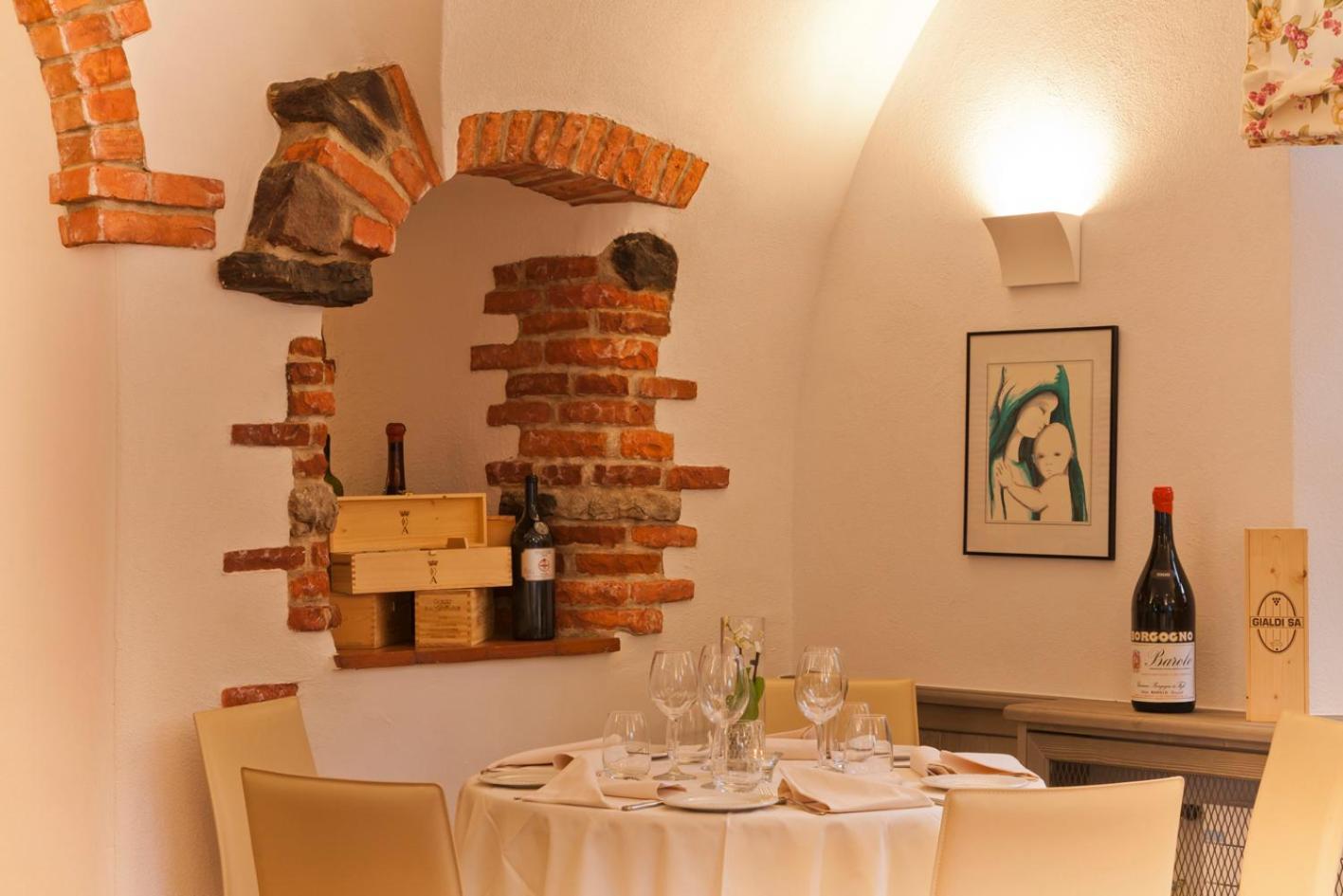 Albergo Ristorante La Palma Bissone Buitenkant foto
